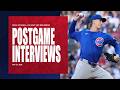 POSTGAME INTERVIEWS: Counsell, Happ, and Brown | Cubs Locker Room Sound (5/14/26)