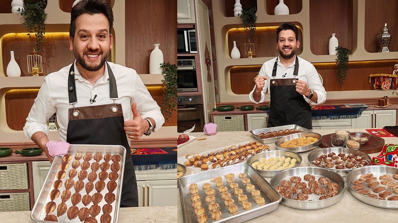 طريقة عمل البيتي فور - البيتي فور بالشوكولاتة | المطعم مع الشيف محمد حامد