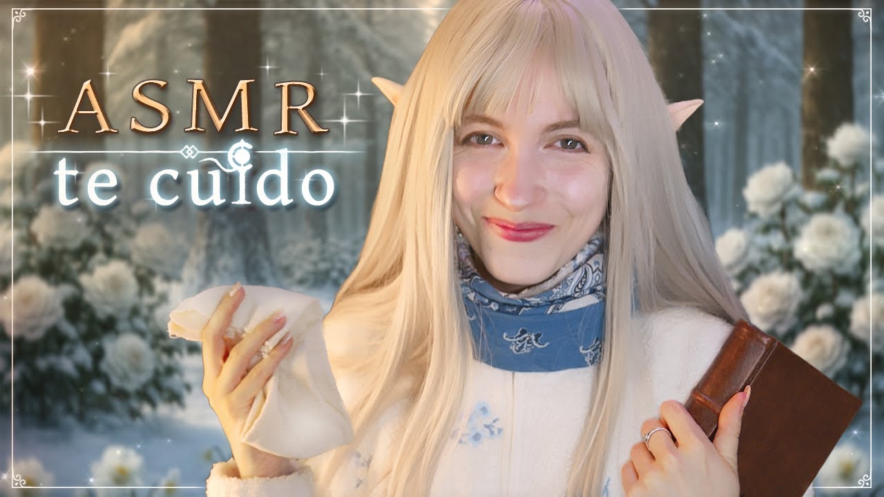 Твоя подруга ФРИРЕН заботится о тебе и помогает УСНУТЬ 🤍 ASMR Fantasy Roleplay ✨