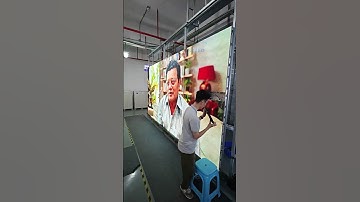 Successfully repaired the cinema. #ledwall #ledscreen #leddisplay #ledmodules #eagerled