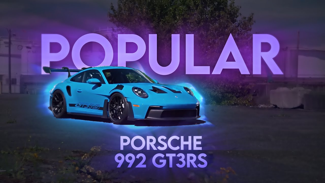 Popular- "Porsche 992 GT3RS" ❄️ [Car_Edit] 4k!