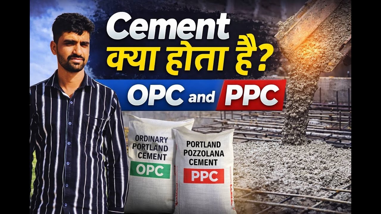 Which Cement is Best for House Construction? OPC vs. PPC 🏠