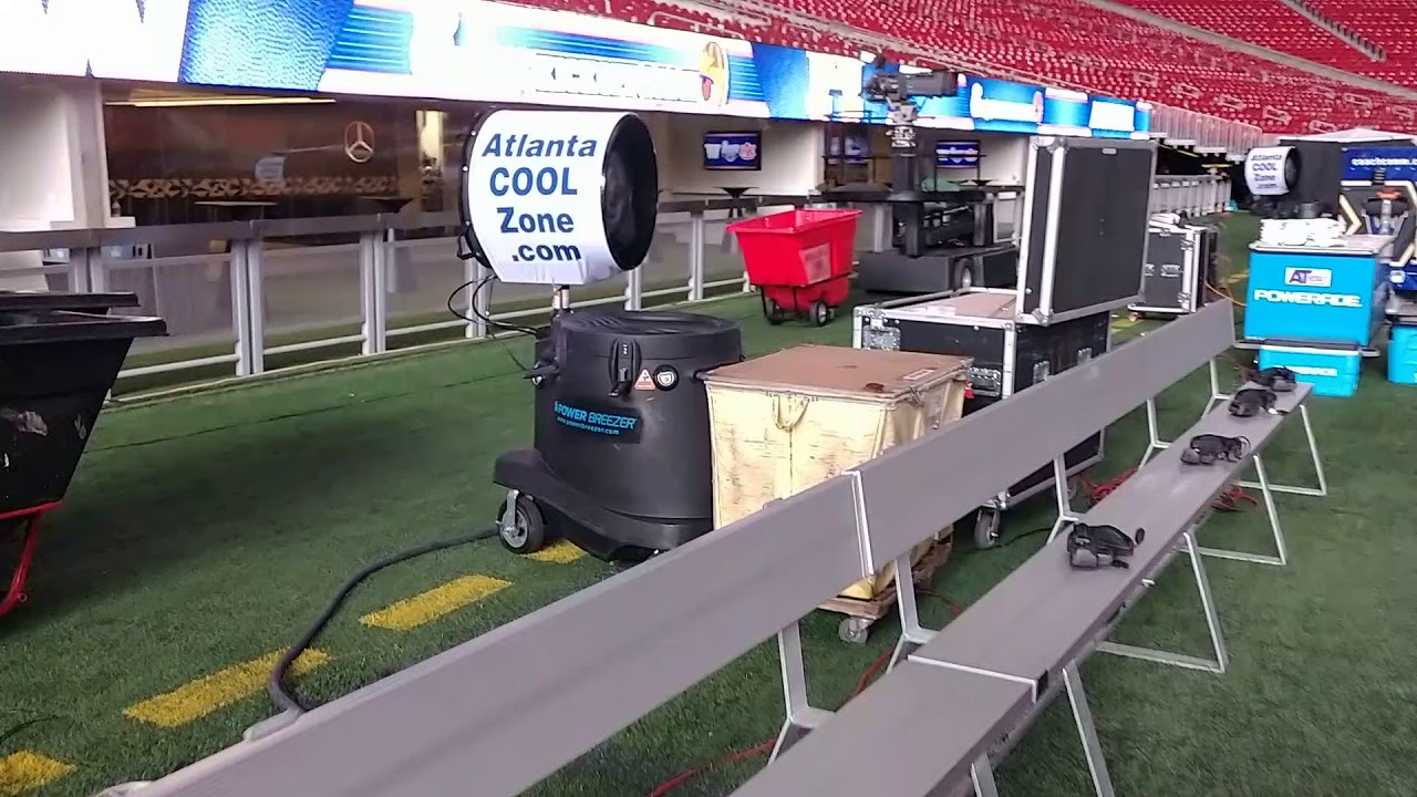 Atlanta Cool Zone at Mercedes Benz Stadium YouTube