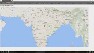 JavaScript Google Map Marker  Infowindow