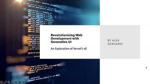 Vercel Generative UI