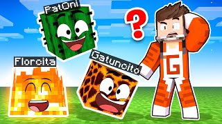 ¡Nos ESCONDEMOS en BLOQUES TRAMPOSOS! 😂 EL MEJOR ESCONDITE DE BLOQUES en MINECRAFT 🤣 SrGato