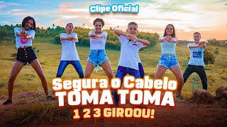 123 GIROU PEGA FRUTA JOGA CESTO (CLIPE OFICIAL)  SEGURA O CABELO TOMA TOMA- GRUPO GSD- TIKTOK