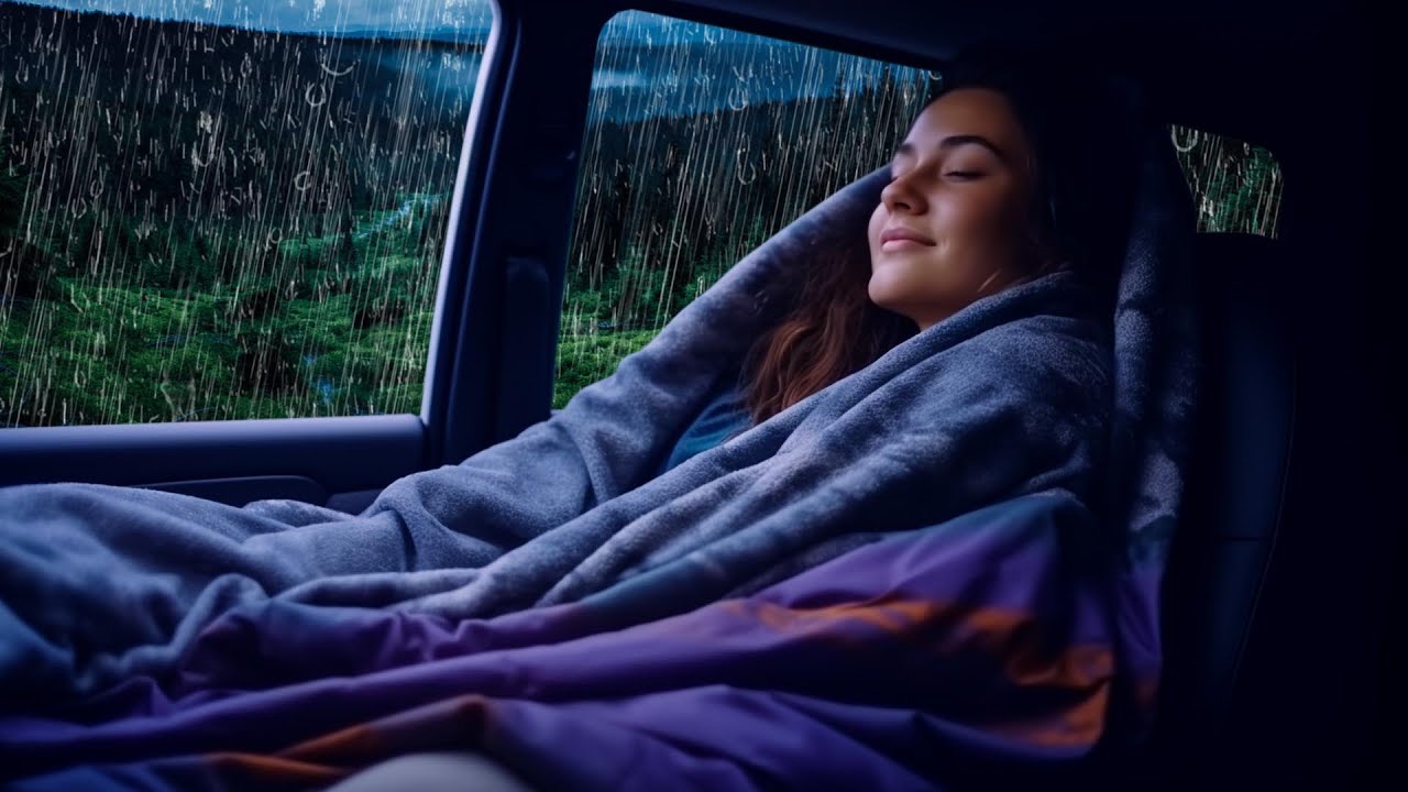 Sonido de Lluvia para Dormir Profundamente en 3 Minutos - Lluvia Pesada ...