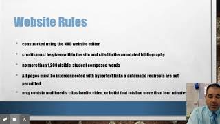 NHD Judging Overview   Website Rules