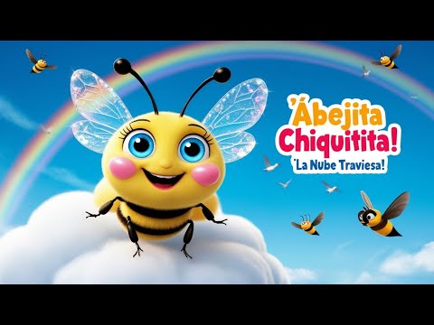 ☁️🐝 Abejita Chiquitita y la Nube Traviesa | Canción Infantil para Niños 🌈🎵