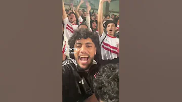 هتاف جمهور الزمالك الحمرا عاوزة اجانب ليه هو التحكيم قصر في اي 
