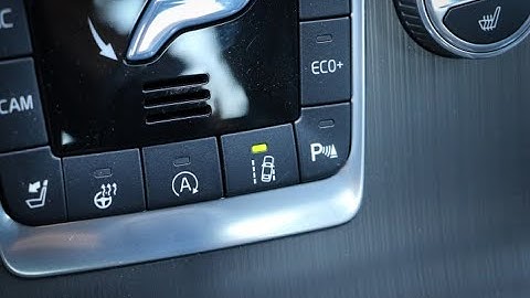 Adaptive Cruise Control & Lane Keeping Aid creates Autonomous Drive effect in the Volvo