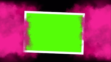 Color Effect Photo Transition Green Screen | Holi Special Slideshow Effect