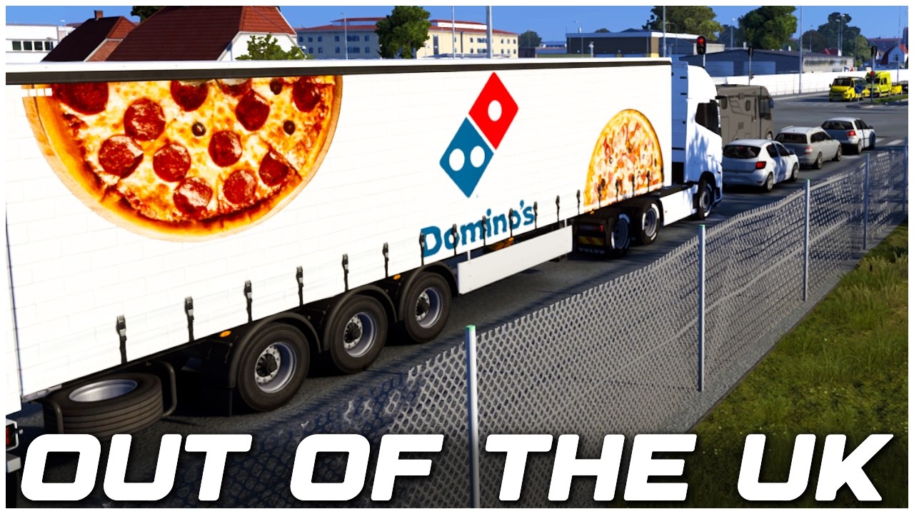 We Are FINALLY Back Out of the UK in ETS2 (No Commentary)