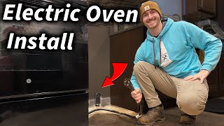 Electric Oven Outlet Install