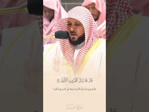 قال ربنا الذي أعطى كل شيء خلقه ثم هدى فواتح سورة طه تلاوة خاشعة جميلة بصوت ماهر المعيقلي ارح سمعك
