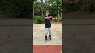 14/30 - Slalom I - Aprenda o básico do slalom fazendo o Fish e o Snake #traxart #patins