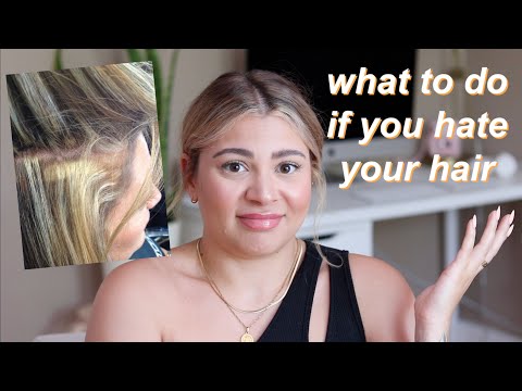 Videó: Hogyan kell megbirkózni ha utálod a hajad: 14 lépés (képekkel)
