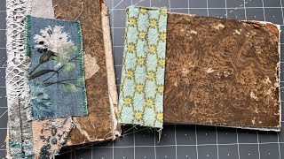 #roxysweeklychallenge 2023 | WEEK 21 | TUTORIAL notebooks from cut up book covers PART 2