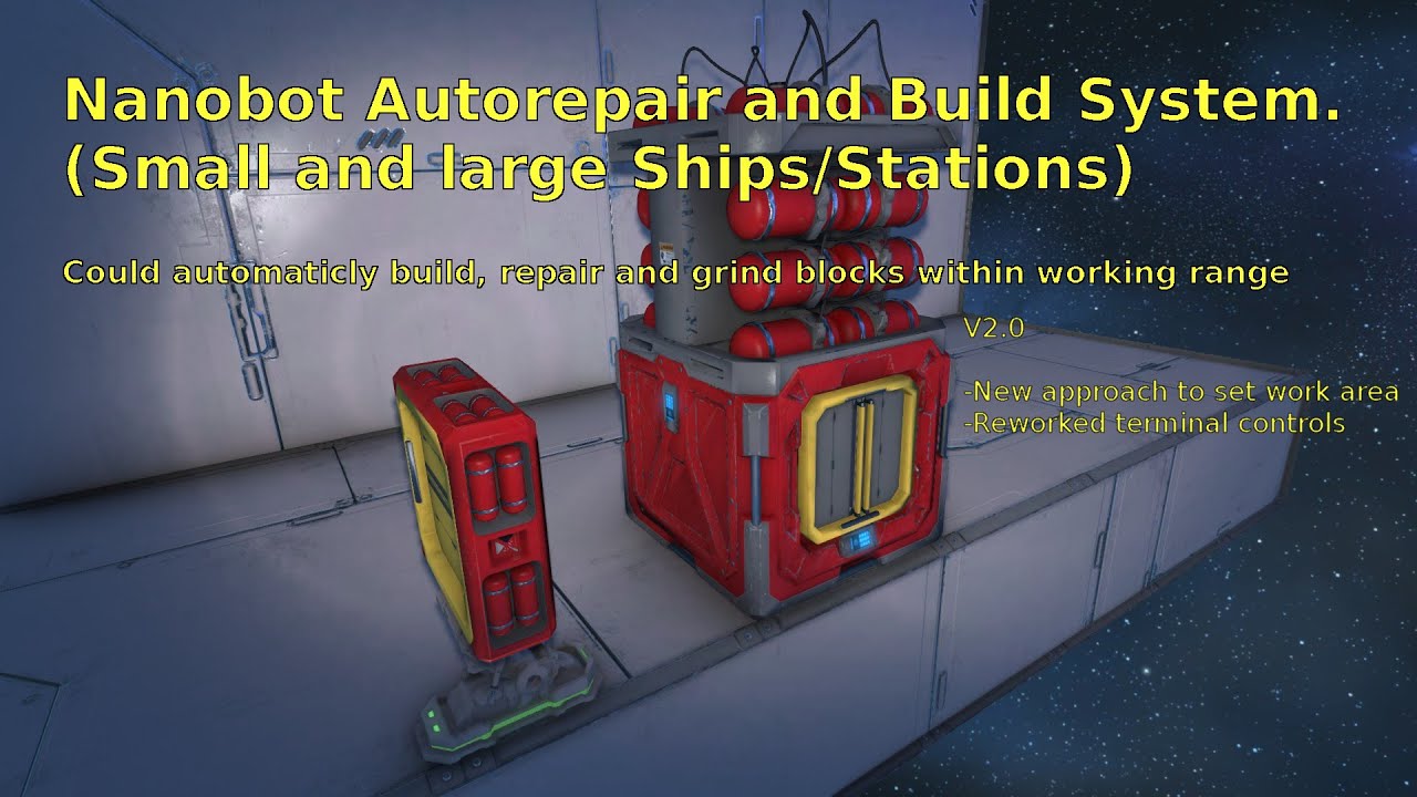 Space engineers BuildAndRepair Script Tutorial PT-BR - YouTube