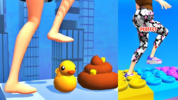 ASMR Tippy Toe - Gameplay Walkthrough - All levels (Android, iOS) - Part 8