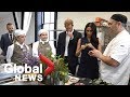 Prince Harry and Meghan Markle get a taste of native Australian food