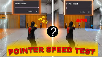 POINTER SPEED TEST | Best POINTER SPEED ⚙️