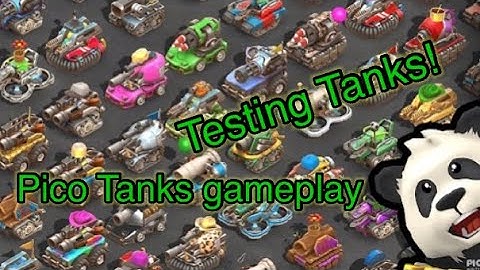 Testing Tanks! (Pico Tanks gameplay)
