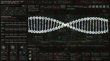 DNA SEQUENCE ANALYSIS 4k Video