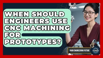 When Should Engineers Use CNC Machining For Prototypes? - Your Engineering Future