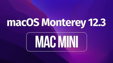 Update Mac mini to macOS Monterey 12.3 | Mac mini M1 | Download & Install