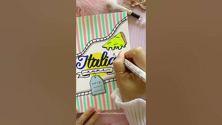 Transform Your Notebook with Simple Front Page Design ✨ #shorts #nhuandaocalligraphy #frontpage