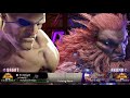 SAGAT 💥 HOTDOG29 VS DAIGO UMEHARA 💥 AKUMA | STREET FIGHTER 6