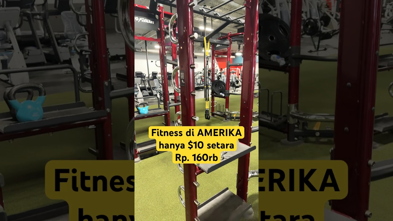 Fitness di Amerika hanya Rp.160K