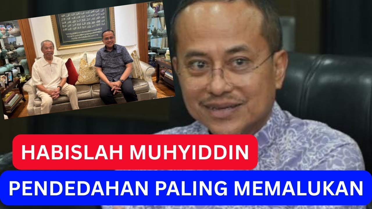 MUHYIDDIN DIMALUKAN LUAR BIASA : semoga tdk meroyan malam ini..