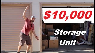 Making $10,000 Profit on My 1st Storage Unit!!! I Bought an Abandoned Storage Unit