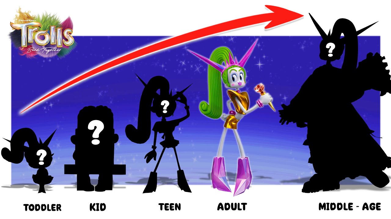 Trolls Band Together Growing Up Compilation | Go WOW