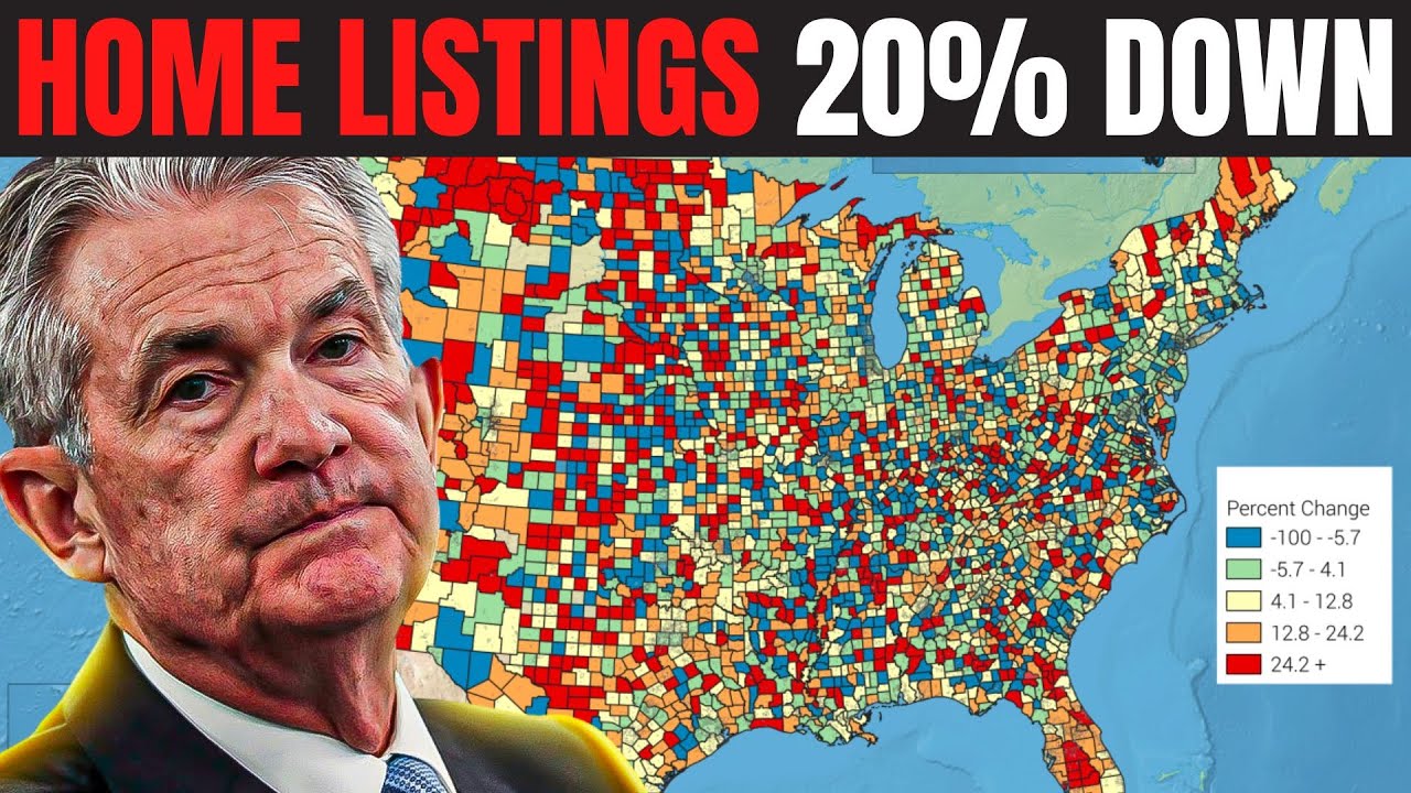 Home Listings are DOWN 20 from the same month last year Housing