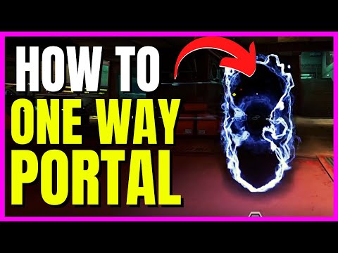 How to Set ONE WAY Wraith Portal | Apex Legends Glitch
