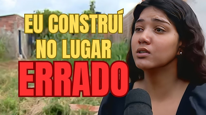 Mulher descobre que construiu casa no lugar lote ERRADO!