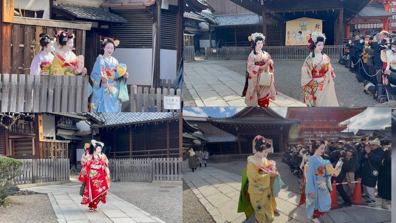 本物の舞妓に初遭遇…外国人が思わず沈黙 👘✨ nara park in Japan