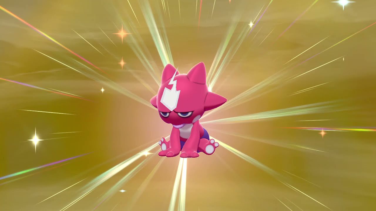 Pokemon- Sword/Shield: Shiny Toxel (Masuda)