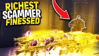 RICHEST Scammer Gets Finessed For WHOLE INVENTORY! (Scammer Get Scammed) Fortnite Save The World