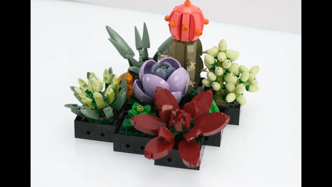 LEGO Creator Expert Botanical Collection Orchid, Succulents Teaser