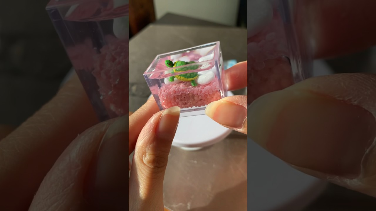 🐢 MINI PET TURTLE 💚🐢 from Miniverse!! 