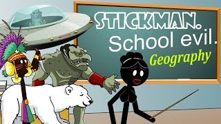 Stickman mentalist. School evil. Geogrphy.