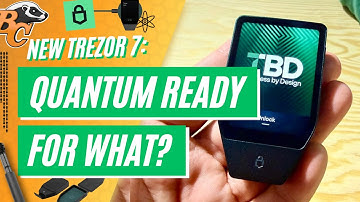 Trezor Safe 7 Quantum Confusion, Ellipal loss & Bull Bitcoin Wallet - Bitcoin Custody News 92460.