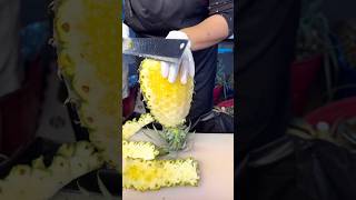 Pineapple Cutting Skills -Fruit Cutting Skills