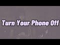 PinkPantheress - Turn Your Phone Off (Lyrics) ft. Destroy Lonely
