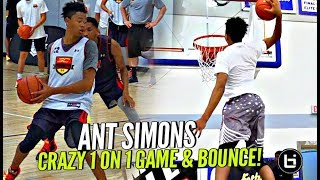Anfernee Simons 1 on 1 King of Court KILLIN' IT! Boy Got MAD RANGE & BOUNCE!